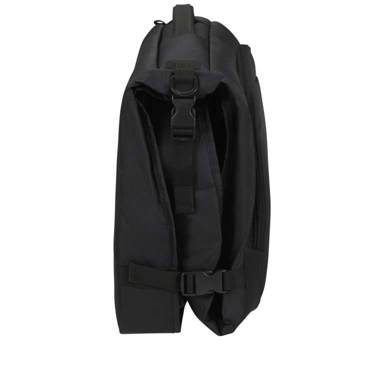 Kleidersack Respark Garment Bag Tri Fold Ozone Black, Farbe: schwarz, Marke: Samsonite, EAN: 5400520165541, Abmessungen in cm: 57x36x17, Bild 5 von 10