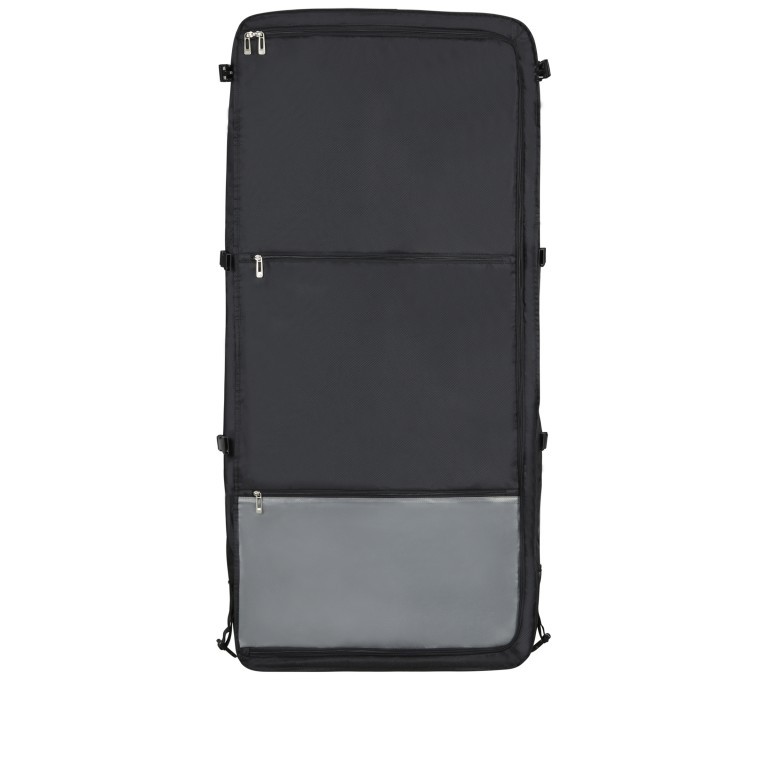 Kleidersack Respark Garment Bag Tri Fold Ozone Black, Farbe: schwarz, Marke: Samsonite, EAN: 5400520165541, Abmessungen in cm: 57x36x17, Bild 8 von 10