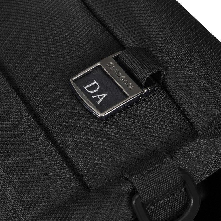 Kleidersack Respark Garment Bag Tri Fold Ozone Black, Farbe: schwarz, Marke: Samsonite, EAN: 5400520165541, Abmessungen in cm: 57x36x17, Bild 10 von 10