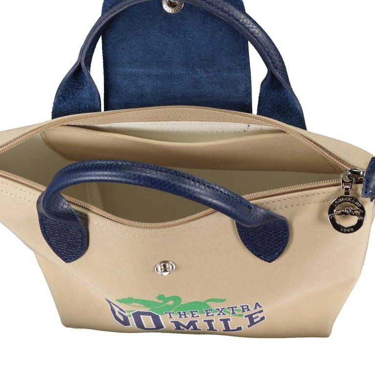 Handtasche Le Pliage Team XS Beige, Farbe: beige, Marke: Longchamp, EAN: 3597922715428, Abmessungen in cm: 17x14x10, Bild 7 von 7