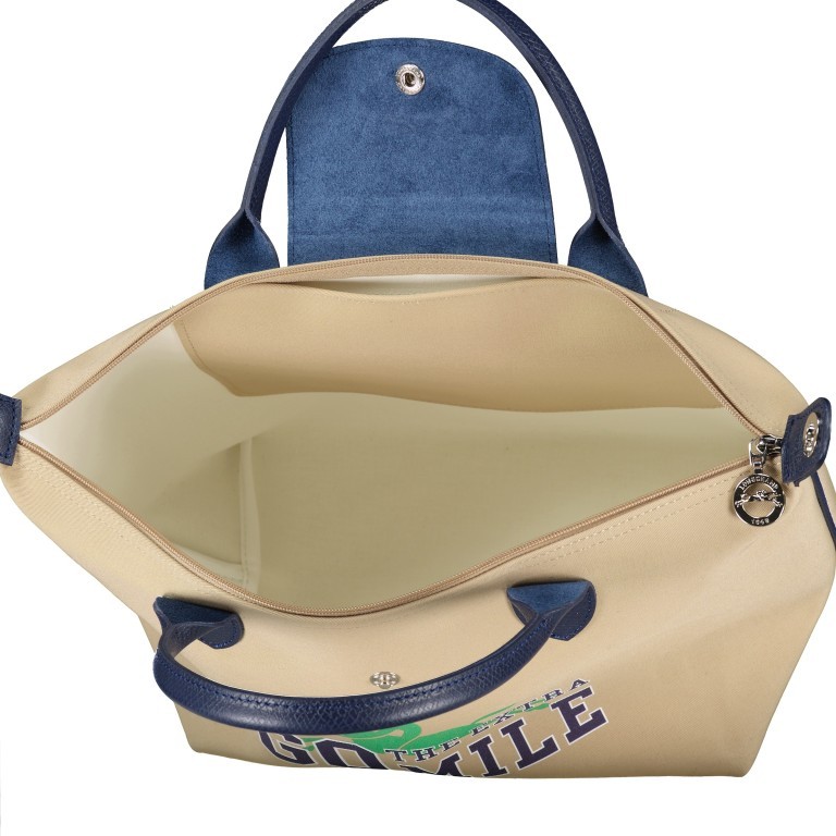 Handtasche Le Pliage Team S Beige, Farbe: beige, Marke: Longchamp, EAN: 3597922715442, Abmessungen in cm: 25x23x16, Bild 7 von 7