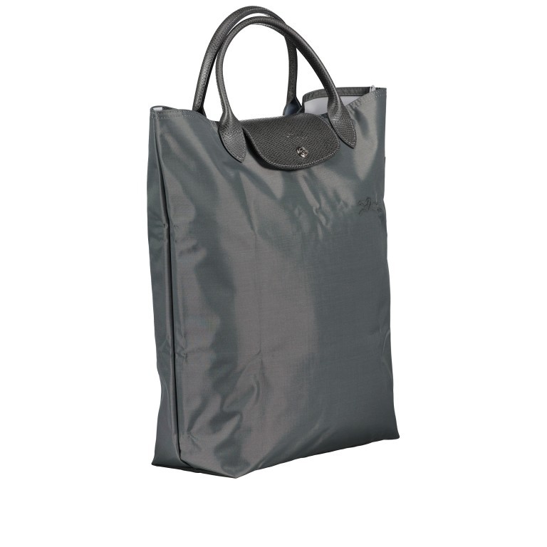 Einkaufstasche Le Pliage Green Totebag M Graphitgrau, Farbe: anthrazit, Marke: Longchamp, EAN: 3597922674336, Abmessungen in cm: 36.5x39.5x11.5, Bild 2 von 5