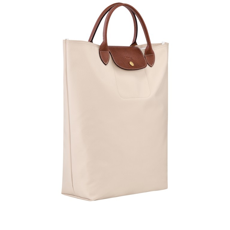 Einkaufstasche Le Pliage Totebag M Papier, Farbe: beige, Marke: Longchamp, EAN: 3597922506156, Abmessungen in cm: 38x39x11, Bild 2 von 6
