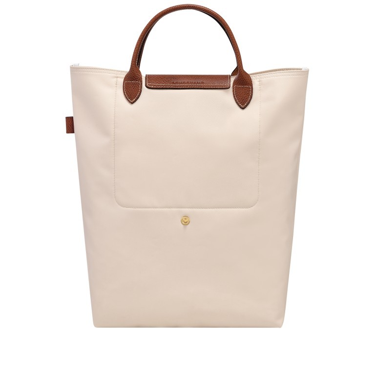 Einkaufstasche Le Pliage Totebag M Papier, Farbe: beige, Marke: Longchamp, EAN: 3597922506156, Abmessungen in cm: 38x39x11, Bild 3 von 6