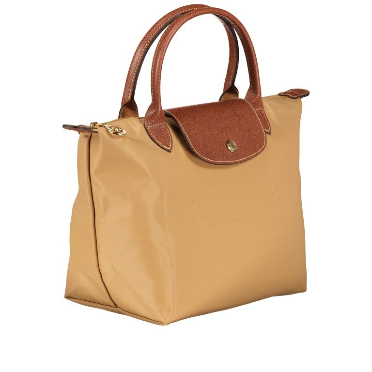 Handtasche Le Pliage S Fawn, Farbe: cognac, Marke: Longchamp, EAN: 3597922504503, Abmessungen in cm: 23x22x14, Bild 2 von 5