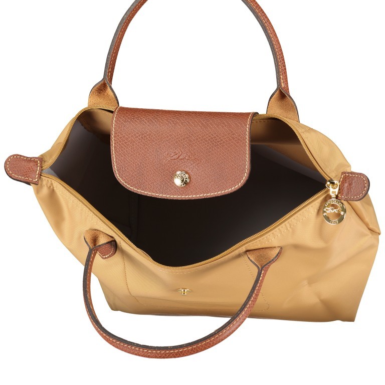 Handtasche Le Pliage S Fawn, Farbe: cognac, Marke: Longchamp, EAN: 3597922504503, Abmessungen in cm: 23x22x14, Bild 5 von 5