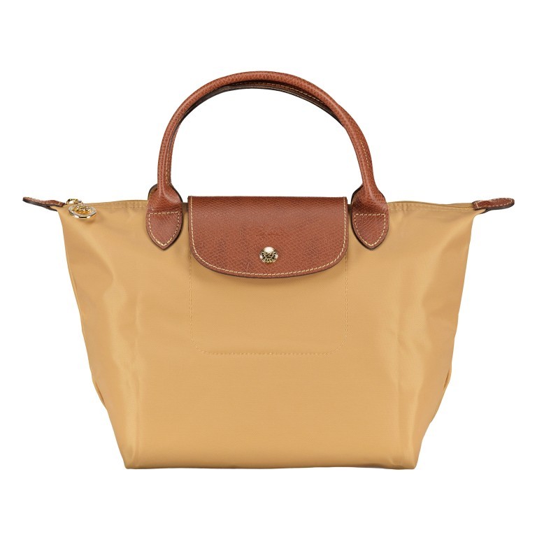 Handtasche Le Pliage S Fawn, Farbe: cognac, Marke: Longchamp, EAN: 3597922504503, Abmessungen in cm: 23x22x14, Bild 1 von 5