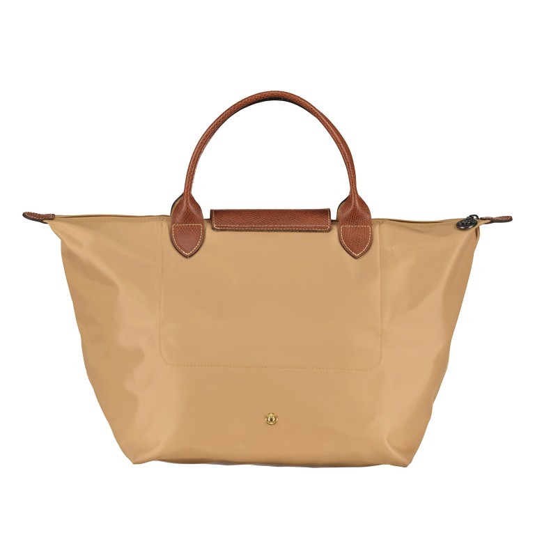 Handtasche Le Pliage Handtasche M Fawn, Farbe: cognac, Marke: Longchamp, EAN: 3597922504633, Abmessungen in cm: 30x28x20, Bild 3 von 5