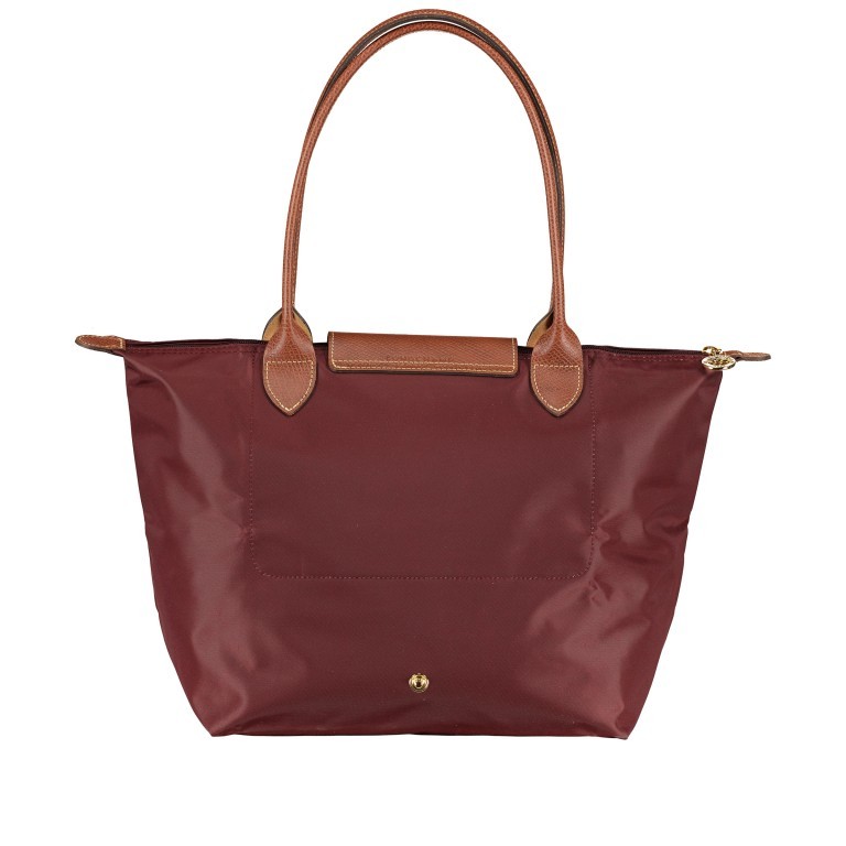 Shopper Le Pliage Shopper S Bordeaux, Farbe: rot/weinrot, Marke: Longchamp, EAN: 3597922505609, Abmessungen in cm: 28x25x14, Bild 3 von 5