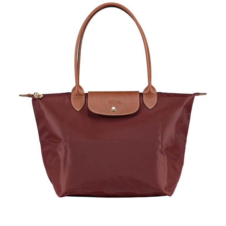 Shopper Le Pliage Shopper S Bordeaux, Farbe: rot/weinrot, Marke: Longchamp, EAN: 3597922505609, Abmessungen in cm: 28x25x14, Bild 1 von 5
