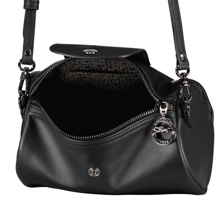 Umhängetasche Le Pliage Xtra XS Noir, Farbe: schwarz, Marke: Longchamp, EAN: 3597922673810, Abmessungen in cm: 19x11x11, Bild 6 von 6