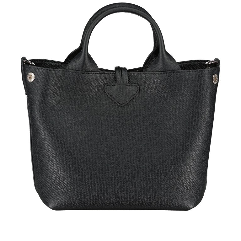 Handtasche Roseau S variabel in der Form Noir, Farbe: schwarz, Marke: Longchamp, EAN: 3597922722129, Abmessungen in cm: 20x20x13.5, Bild 3 von 9