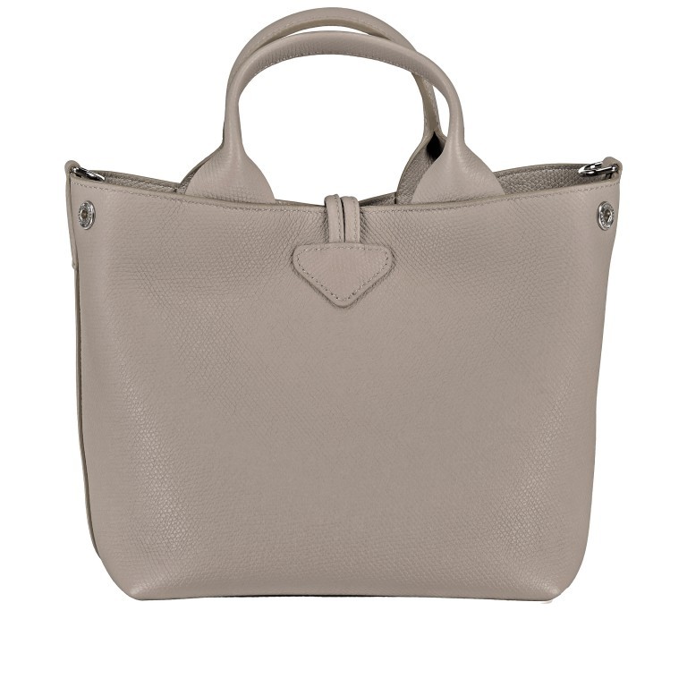 Handtasche Roseau S variabel in der Form Hellgrau, Farbe: grau, Marke: Longchamp, EAN: 3597922722174, Abmessungen in cm: 20x20x13.5, Bild 3 von 9