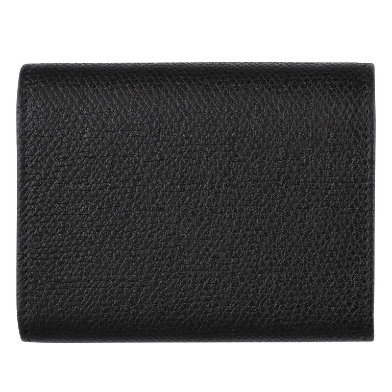 Geldbörse Roseau HFP-30021 Noir, Farbe: schwarz, Marke: Longchamp, EAN: 3597922721450, Abmessungen in cm: 12x9.5x2, Bild 2 von 3