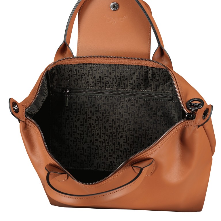 Handtasche Le Pliage Xtra Handtasche S Cognac, Farbe: cognac, Marke: Longchamp, EAN: 3597922437719, Abmessungen in cm: 25x23x16, Bild 6 von 6
