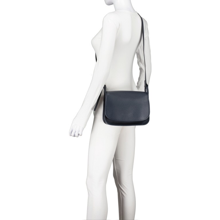 Umhängetasche Le Foulonné S Navy, Farbe: blau/petrol, Marke: Longchamp, EAN: 3597922211371, Abmessungen in cm: 24x18x8, Bild 5 von 6