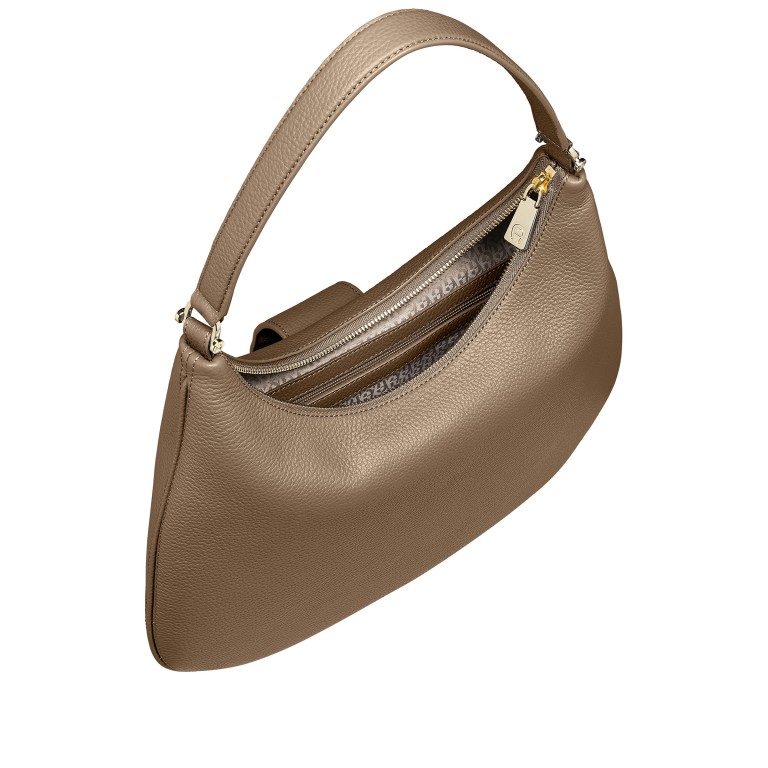 Beuteltasche Selena S Warm Taupe, Farbe: taupe/khaki, Marke: AIGNER, EAN: 4055539547683, Abmessungen in cm: 35.5x29x2.5, Bild 5 von 5