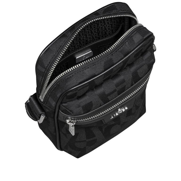 Umhängetasche Alessandro XS Black, Farbe: schwarz, Marke: AIGNER, EAN: 4055539548550, Abmessungen in cm: 15.5x22.5x7.5, Bild 5 von 5