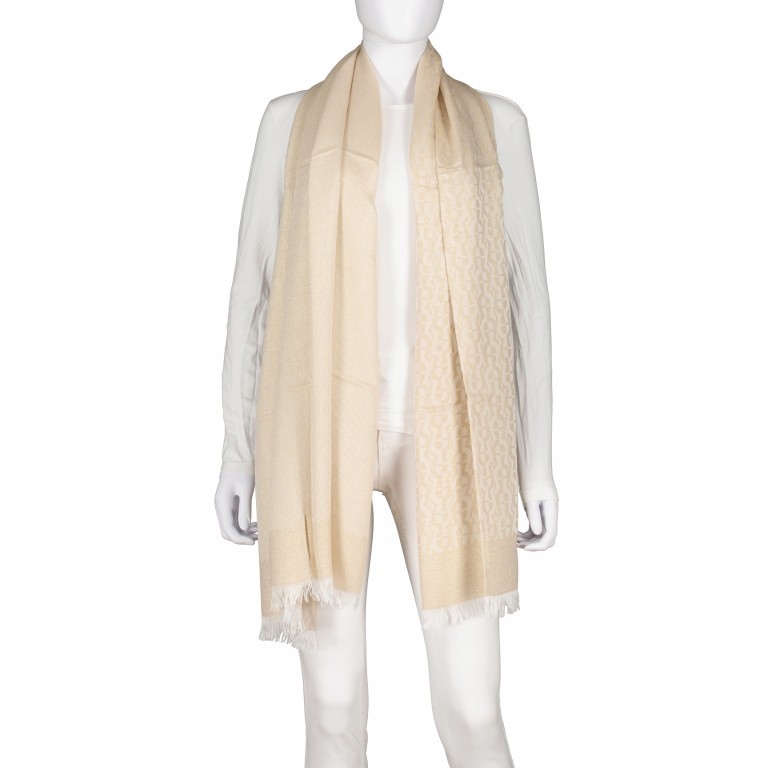 Schal 242-186 Almond Beige, Farbe: beige, Marke: AIGNER, EAN: 4055539472220, Abmessungen in cm: 80x190x0.01, Bild 2 von 5