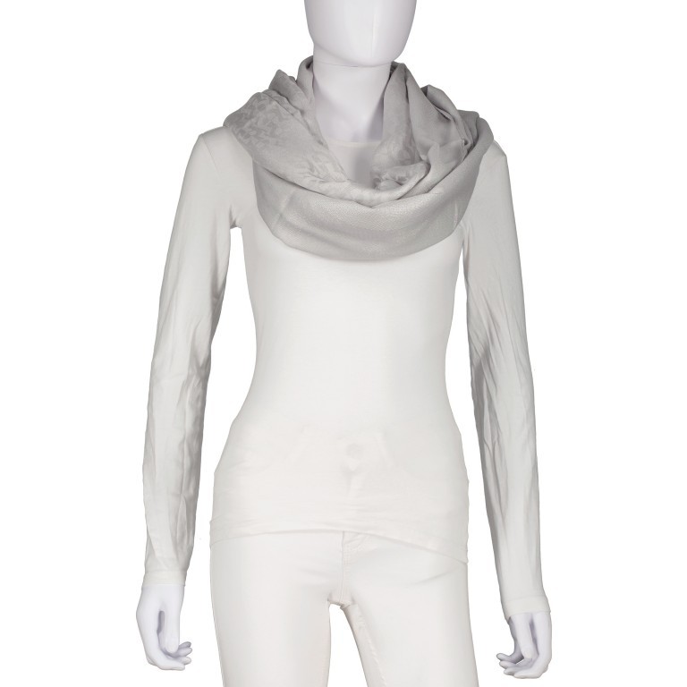 Schal 242-186 Spectre Grey, Farbe: grau, Marke: AIGNER, EAN: 4055539472237, Abmessungen in cm: 80x190x0.01, Bild 3 von 5