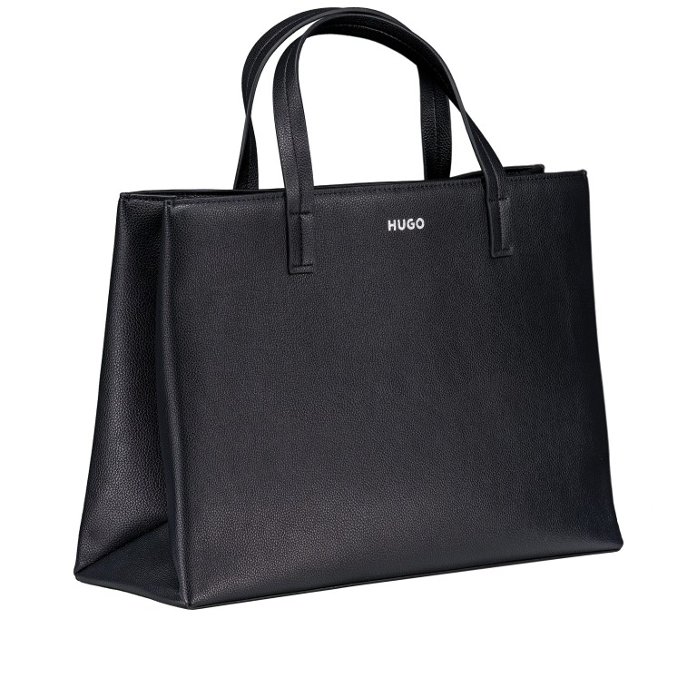 Handtasche Bel Tote Bag Black, Farbe: schwarz, Marke: HUGO, EAN: 4063545775891, Abmessungen in cm: 37x26x14, Bild 2 von 6