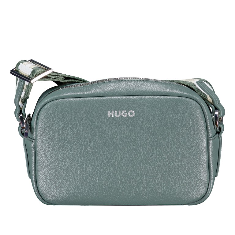 Umhängetasche Bel Crossbody Open Green, Farbe: grün/oliv, Marke: HUGO, EAN: 4063544854276, Abmessungen in cm: 20.5x13x6.5, Bild 1 von 6
