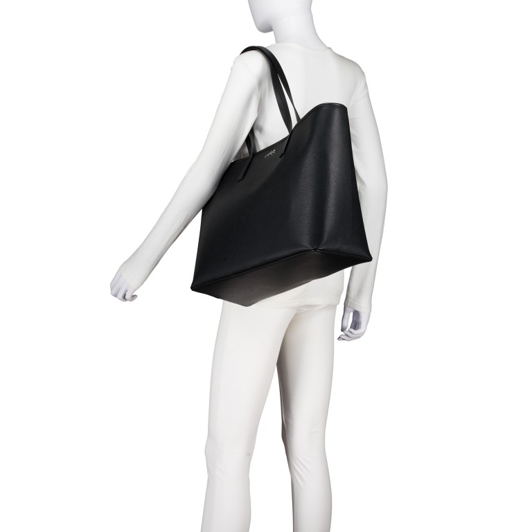 Shopper Chris variabel in der Form Black, Farbe: schwarz, Marke: HUGO, EAN: 4063536114975, Abmessungen in cm: 40x31.5x17.5, Bild 4 von 5