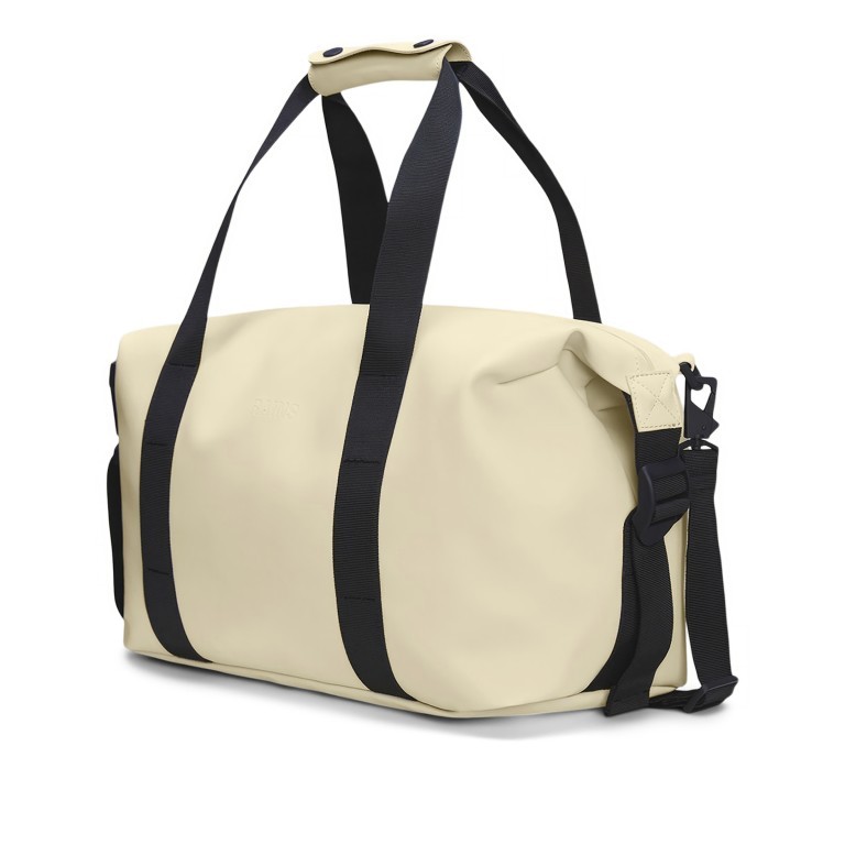 Reisetasche Hilo Weekend Bag Small Dune, Farbe: beige, Marke: Rains, EAN: 5711747571641, Abmessungen in cm: 40x23x20, Bild 2 von 5
