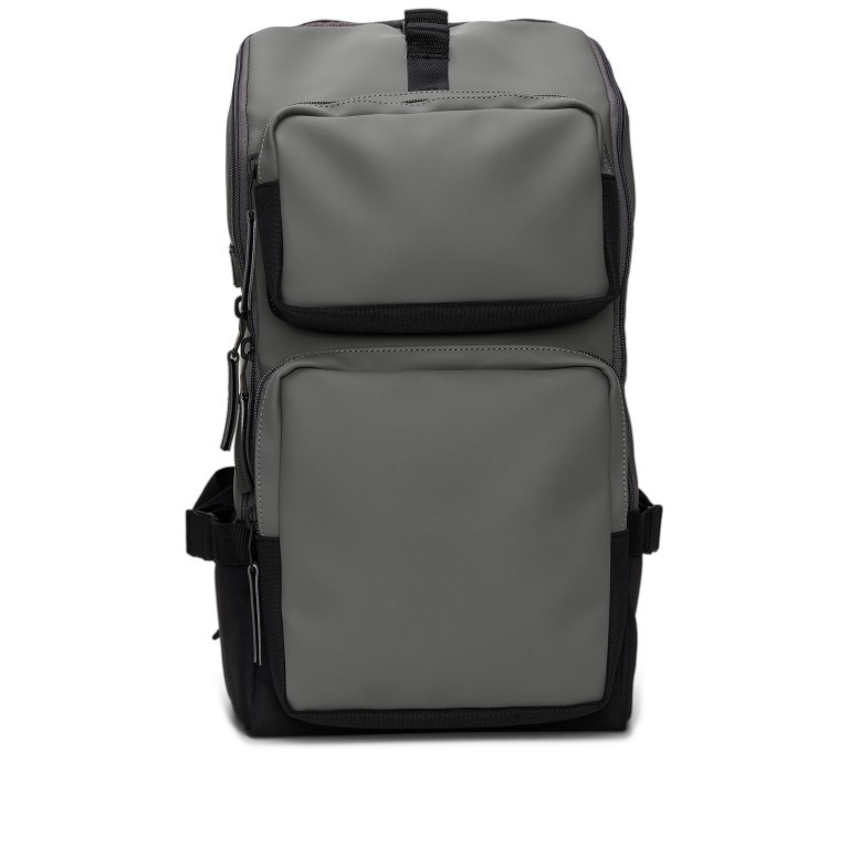 Rucksack Trail Cargo Backpack mit Laptopfach 13 Zoll Grey, Farbe: grau, Marke: Rains, EAN: 5711747571085, Abmessungen in cm: 26x45x12, Bild 1 von 5