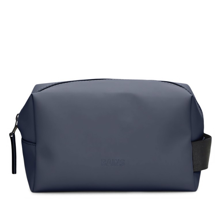 Kulturbeutel Wash Bag Small Bay, Farbe: blau/petrol, Marke: Rains, EAN: 5711747580254, Abmessungen in cm: 21x13x11, Bild 1 von 4