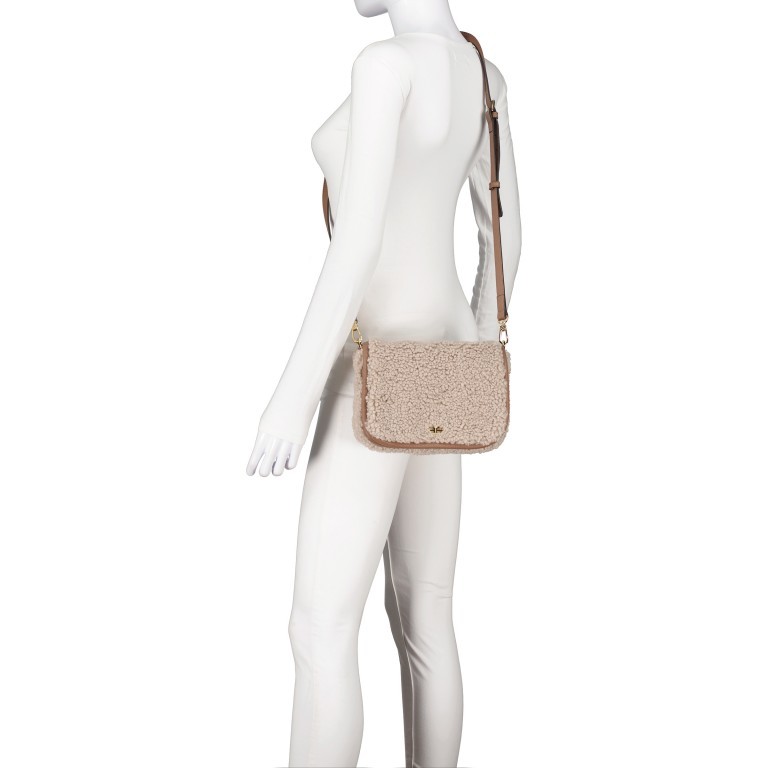 Umhängetasche Willow Crossbody Taupe, Farbe: taupe/khaki, Marke: Abro, EAN: 4067278435831, Abmessungen in cm: 24x16x8, Bild 5 von 6