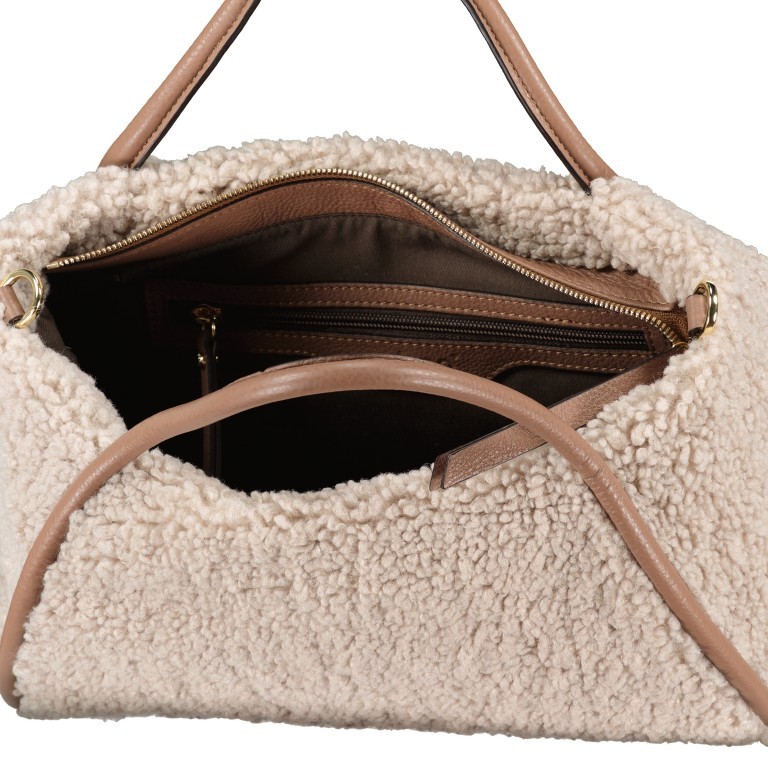Handtasche Willow Shopper small Taupe, Farbe: taupe/khaki, Marke: Abro, EAN: 4067278438726, Abmessungen in cm: 34x22x17, Bild 7 von 7