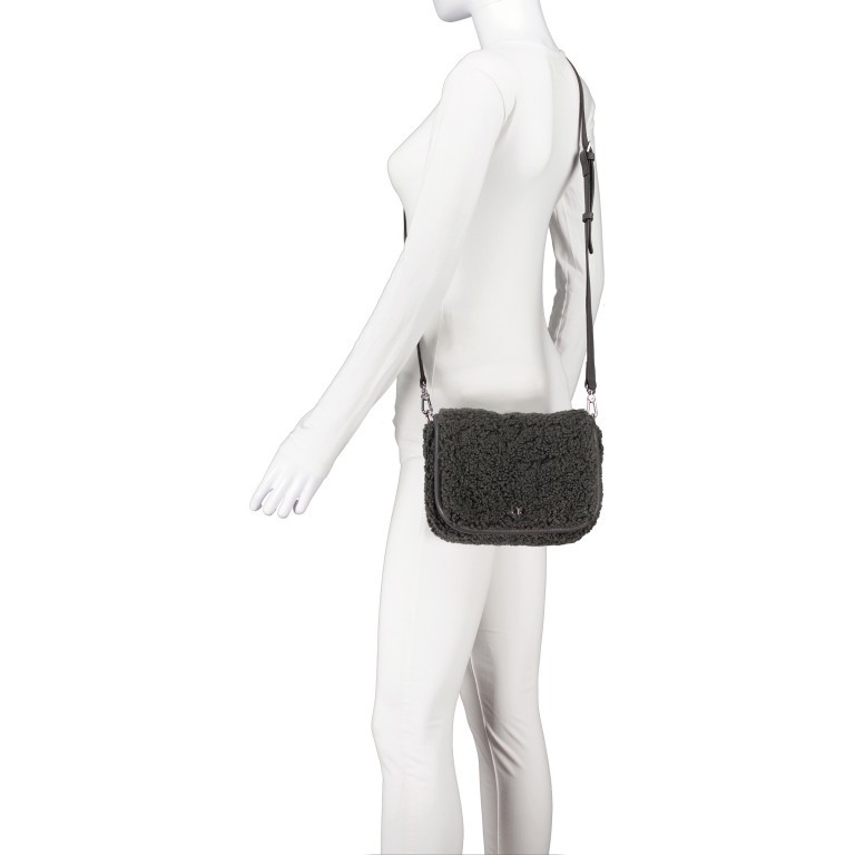 Umhängetasche Willow Crossbody Dark Grey, Farbe: grau, Marke: Abro, EAN: 4067278435817, Abmessungen in cm: 24x16x8, Bild 5 von 6