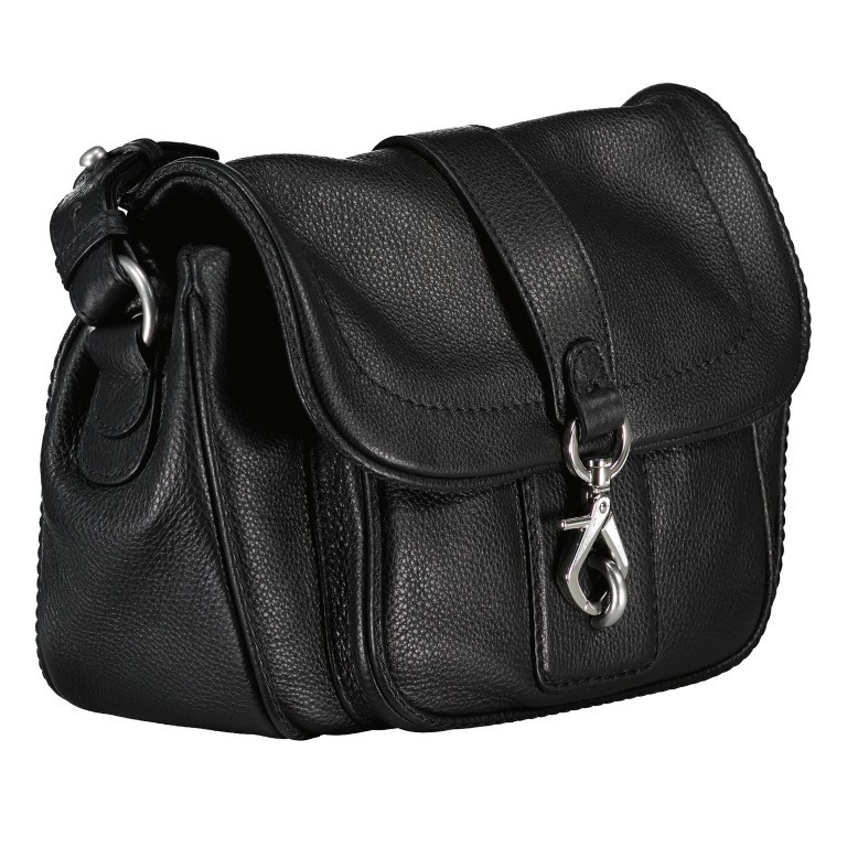 Satteltasche Dalia Star Black Silver, Farbe: schwarz, Marke: Abro, EAN: 4067278418575, Abmessungen in cm: 24x17.5x13, Bild 2 von 8