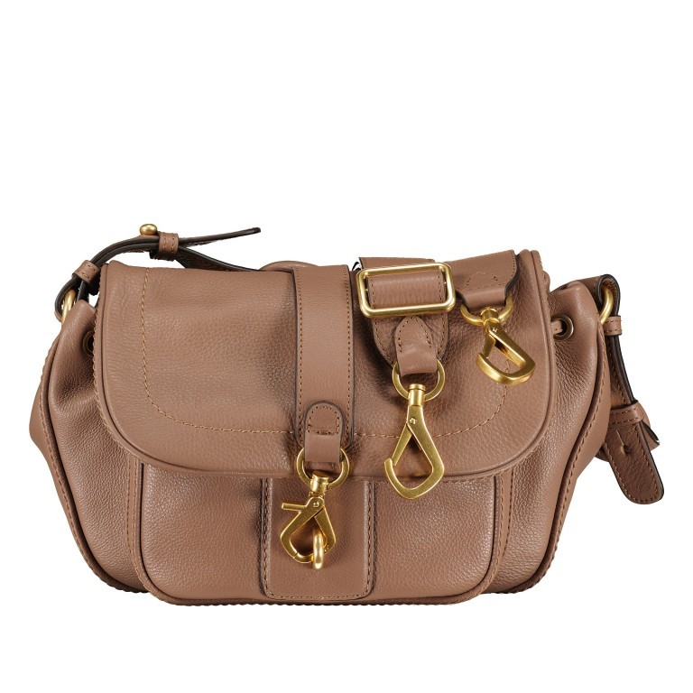 Satteltasche Dalia Star Camel, Farbe: cognac, Marke: Abro, EAN: 4067278418650, Abmessungen in cm: 24x17.5x13, Bild 1 von 8