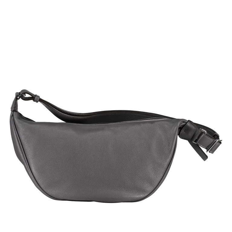 Beuteltasche Dalia By my Side big Dark Grey, Farbe: grau, Marke: Abro, EAN: 4067278429472, Abmessungen in cm: 39x20x11, Bild 3 von 5