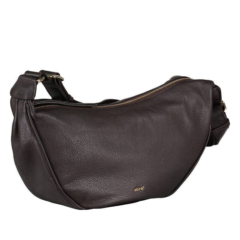 Beuteltasche Dalia By my Side big Dark Brown, Farbe: braun, Marke: Abro, EAN: 4067278429588, Abmessungen in cm: 39x20x11, Bild 2 von 5