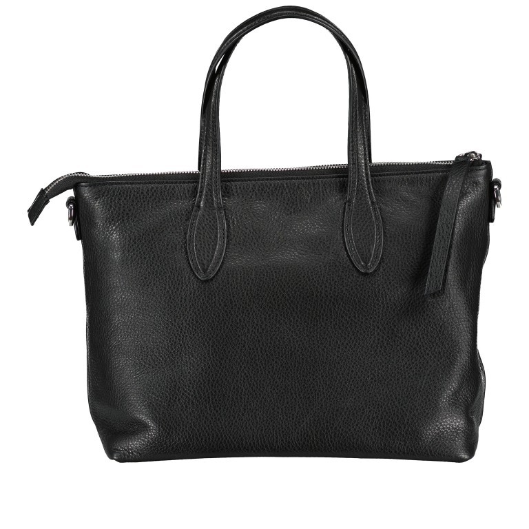 Handtasche Dalia Clivia Small Black Nickel, Farbe: schwarz, Marke: Abro, EAN: 4067278427980, Abmessungen in cm: 27x22x15, Bild 3 von 7