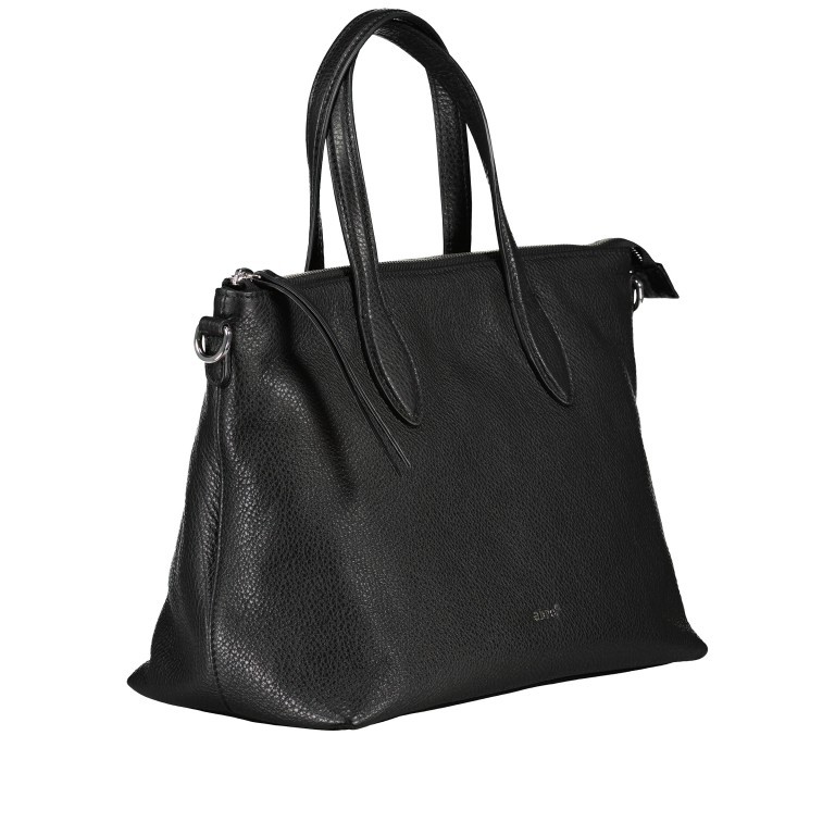 Handtasche Dalia Clivia Small Black Nickel, Farbe: schwarz, Marke: Abro, EAN: 4067278427980, Abmessungen in cm: 27x22x15, Bild 2 von 7