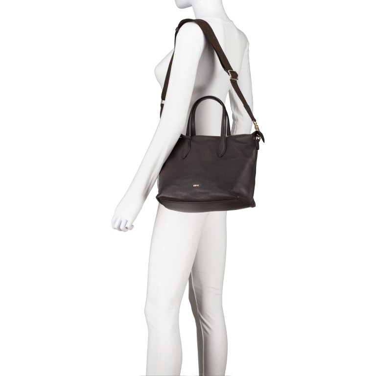 Handtasche Dalia Clivia Small Dark Brown, Farbe: braun, Marke: Abro, EAN: 4067278428086, Abmessungen in cm: 27x22x15, Bild 5 von 7