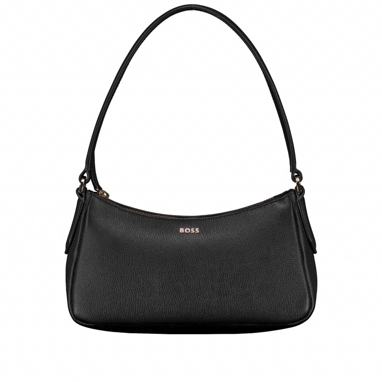 Tasche Alyce Hobo S Black, Farbe: schwarz, Marke: BOSS, EAN: 4063545101959, Abmessungen in cm: 25.5x14.5x6.5, Bild 1 von 6
