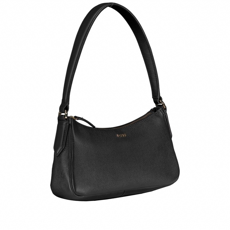 Tasche Alyce Hobo S Black, Farbe: schwarz, Marke: BOSS, EAN: 4063545101959, Abmessungen in cm: 25.5x14.5x6.5, Bild 2 von 6