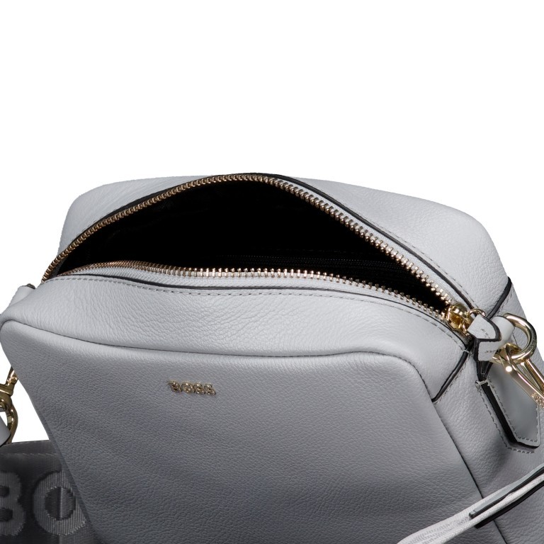 Umhängetasche Alyce Crossbody Light Pastel Grey, Farbe: grau, Marke: Boss, EAN: 4063544844345, Abmessungen in cm: 21x14x7, Bild 7 von 7