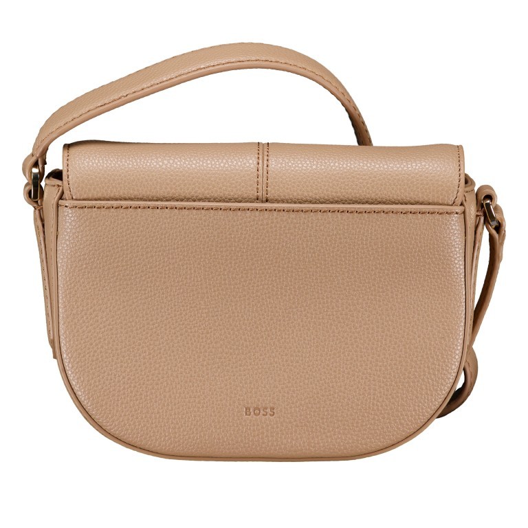 Umhängetasche Anett Saddle Bag S Medium Beige, Farbe: beige, Marke: BOSS, EAN: 4063545807110, Abmessungen in cm: 21x15.5x6.5, Bild 3 von 6
