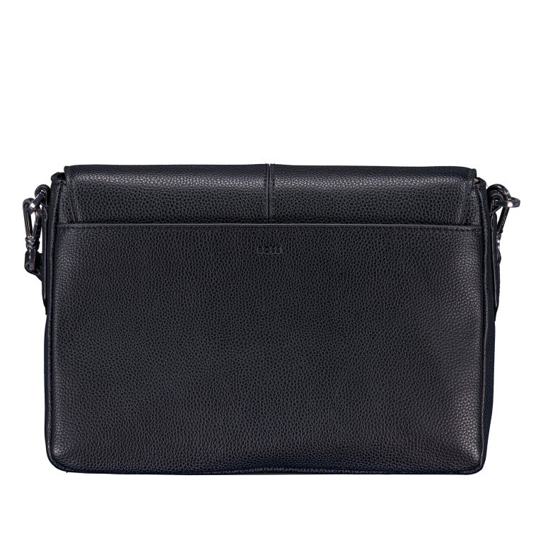 Umhängetasche Anett Saddle Bag Black, Farbe: schwarz, Marke: BOSS, EAN: 4063544844147, Abmessungen in cm: 29.3x20x10, Bild 3 von 8
