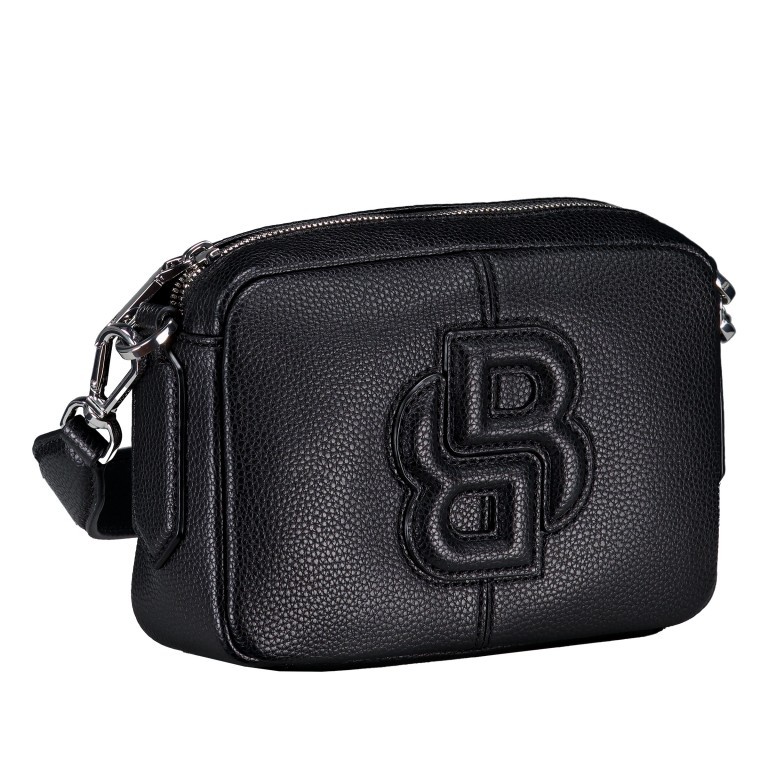Umhängetasche Anett Crossbody Black, Farbe: schwarz, Marke: BOSS, EAN: 4063544844666, Abmessungen in cm: 19.5x13.5x6.5, Bild 2 von 6