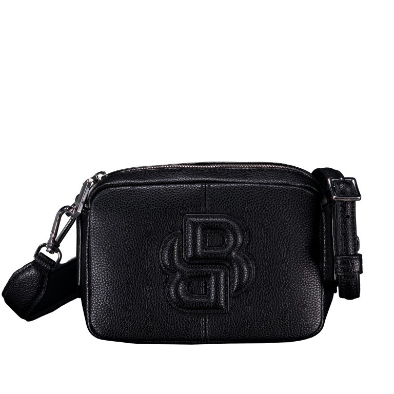 Umhängetasche Anett Crossbody Black, Farbe: schwarz, Marke: BOSS, EAN: 4063544844666, Abmessungen in cm: 19.5x13.5x6.5, Bild 1 von 6