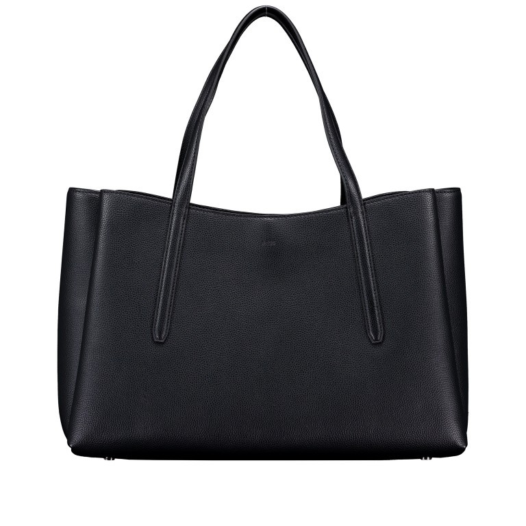 Shopper Anett Tote Bag Black, Farbe: schwarz, Marke: BOSS, EAN: 4063544844093, Abmessungen in cm: 45x29.5x17, Bild 3 von 5