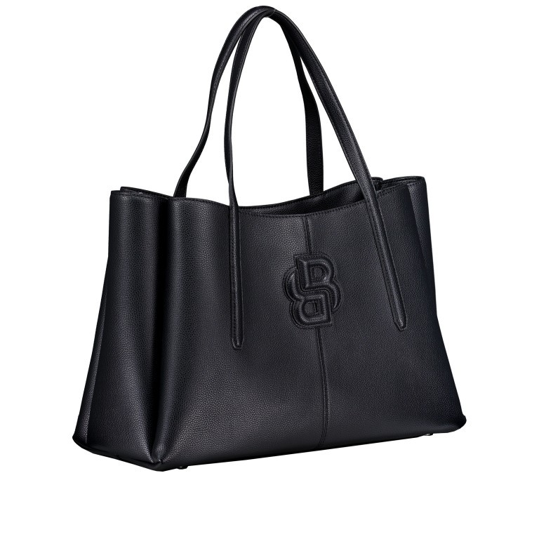 Shopper Anett Tote Bag Black, Farbe: schwarz, Marke: BOSS, EAN: 4063544844093, Abmessungen in cm: 45x29.5x17, Bild 2 von 5