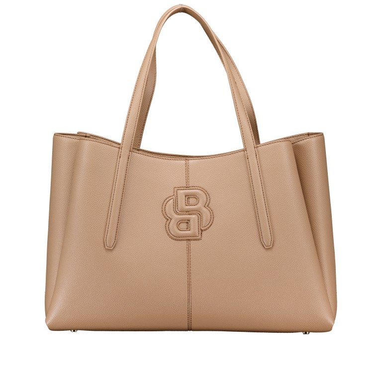 Shopper Anett Tote Bag Medium Beige, Farbe: beige, Marke: BOSS, EAN: 4063544844109, Abmessungen in cm: 45x29.5x17, Bild 1 von 5